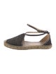 Jimmy Choo Suede Studded Accents Espadrilles