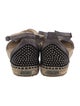 Jimmy Choo Suede Studded Accents Espadrilles