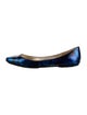 Jimmy Choo Snakeskin Animal Print Ballet Flats
