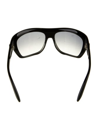 Jimmy Choo Oversize Gradient Sunglasses