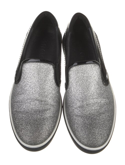 Jimmy Choo Glitter Glitter Accents Sneakers