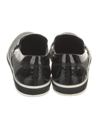 Jimmy Choo Glitter Glitter Accents Sneakers
