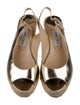 Jimmy Choo Leather Printed Espadrilles