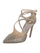 Jimmy Choo Glitter Glitter Accents Pumps