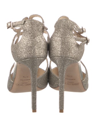 Jimmy Choo Glitter Glitter Accents Pumps