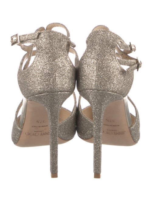 Jimmy Choo Glitter Glitter Accents Pumps