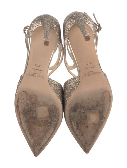 Jimmy Choo Glitter Glitter Accents Pumps