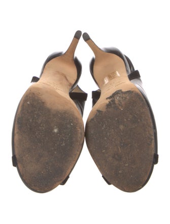 Jimmy Choo Leather Slingback Pumps