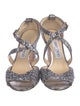 Jimmy Choo Glitter Glitter Accents Sandals