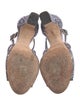 Jimmy Choo Glitter Glitter Accents Sandals