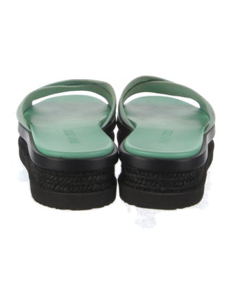 Jimmy Choo Canvas Printed Slides