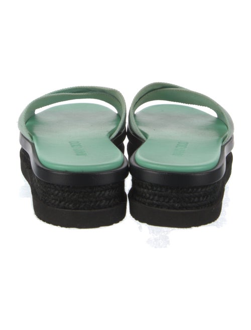 Jimmy Choo Canvas Printed Slides