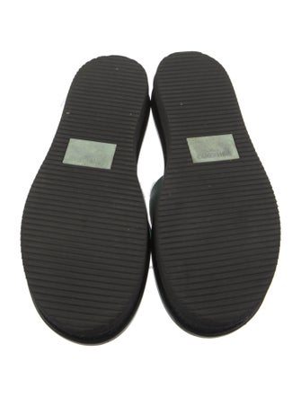 Jimmy Choo Canvas Printed Slides