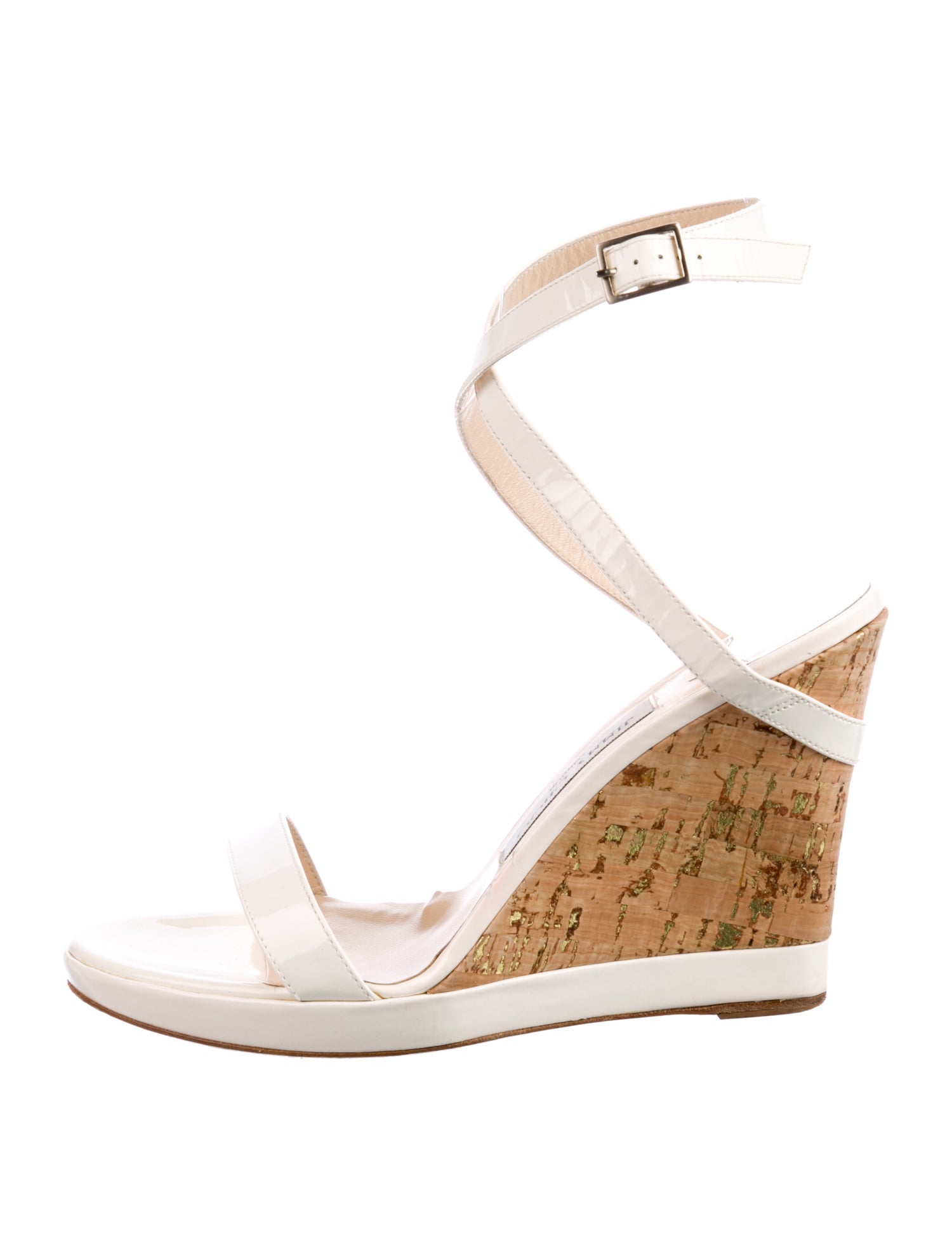 Jimmy Choo Patent Leather Sandals