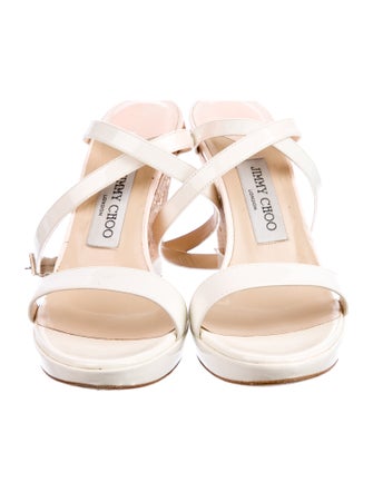 Jimmy Choo Patent Leather Sandals