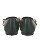 Jimmy Choo Leather Chain-Link Accents Mary Jane Flats