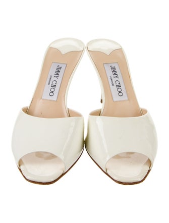 Jimmy Choo Patent Leather Mules
