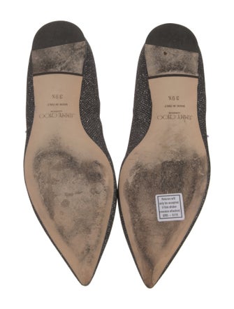 Jimmy Choo Glitter Glitter Accents Flats
