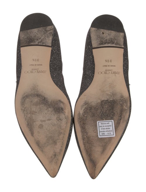 Jimmy Choo Glitter Glitter Accents Flats