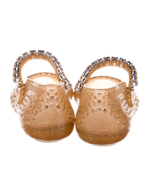 Jimmy Choo PVC Animal Print Mary Jane Flats