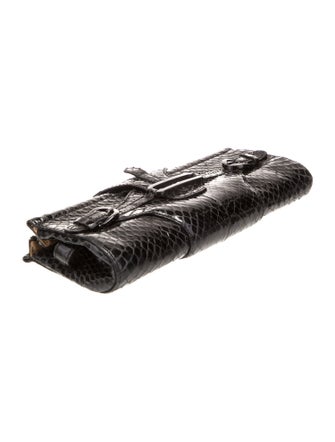 Jimmy Choo Snakeskin Pouch