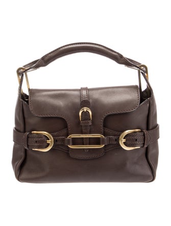 Jimmy Choo Leather Top Handle Bag