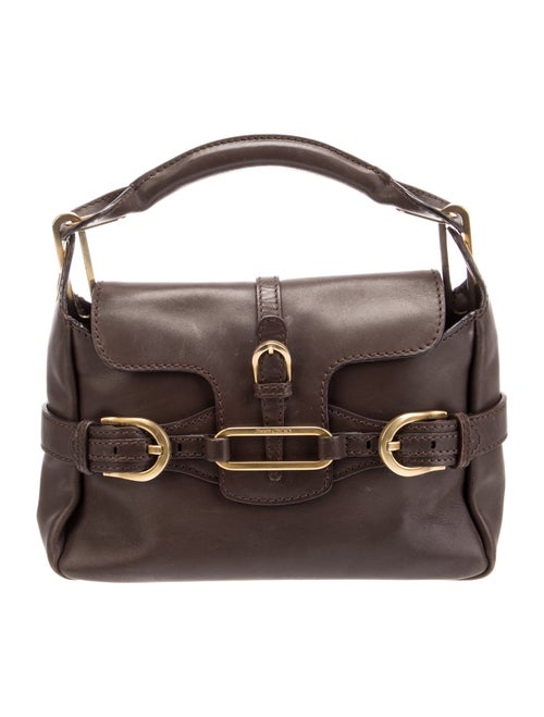 Jimmy Choo Leather Top Handle Bag