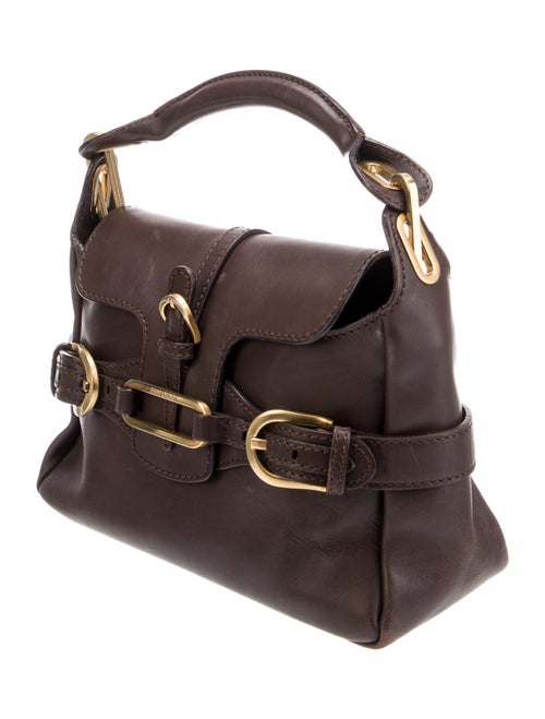 Jimmy Choo Leather Top Handle Bag
