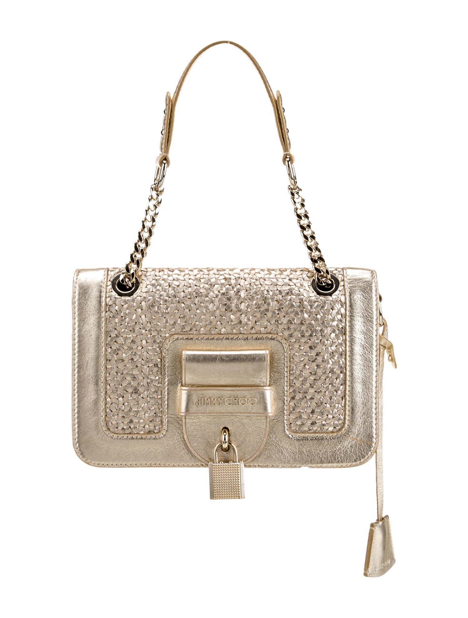 Jimmy Choo Leather Shoulder Bag