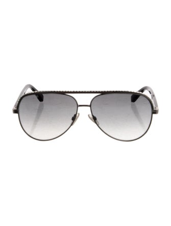 Jimmy Choo Aviator Gradient Sunglasses