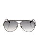 Jimmy Choo Aviator Gradient Sunglasses