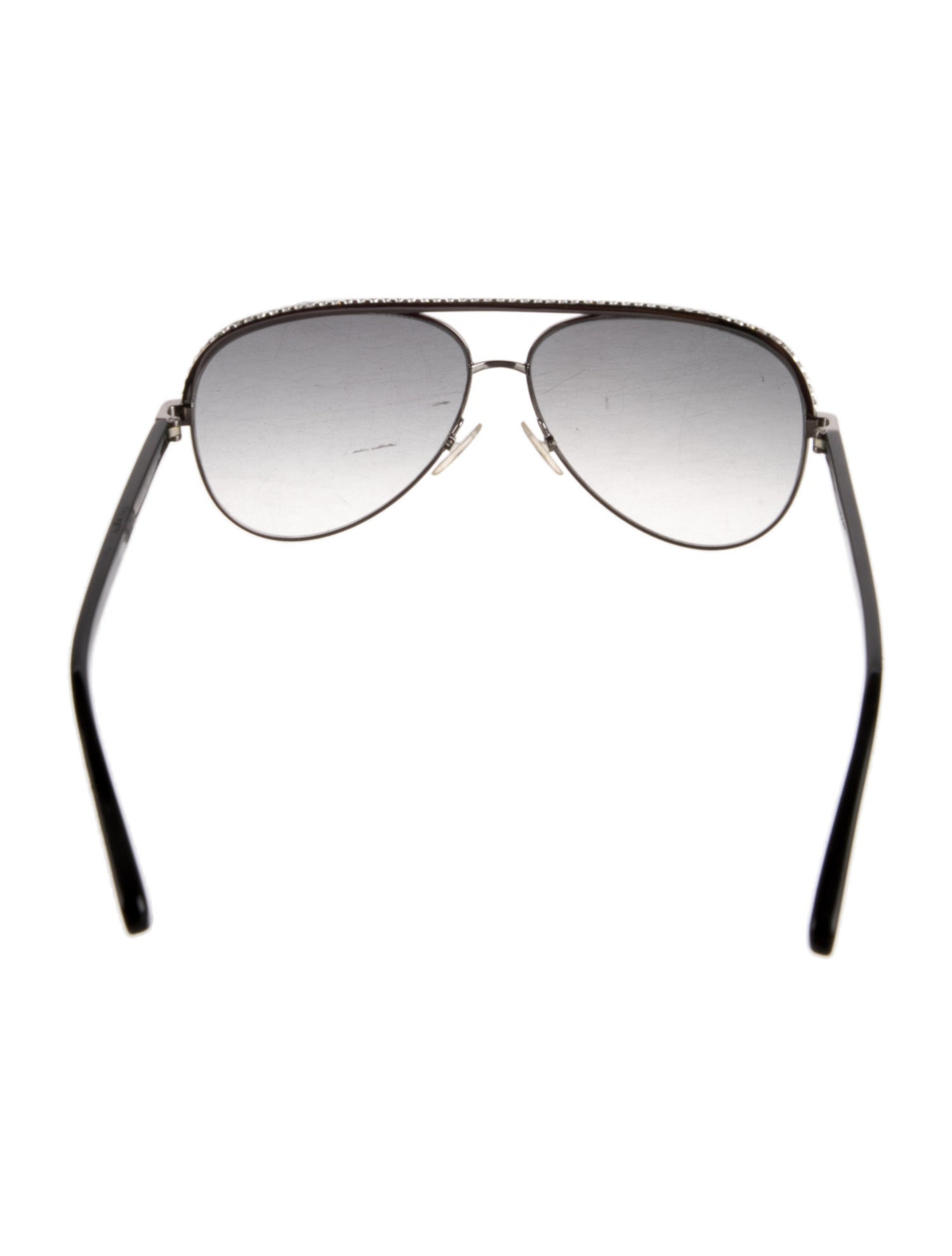 Jimmy Choo Aviator Gradient Sunglasses