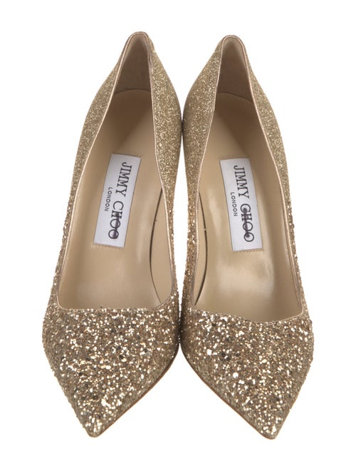 Jimmy Choo Glitter Glitter Accents Pumps