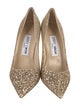 Jimmy Choo Glitter Glitter Accents Pumps