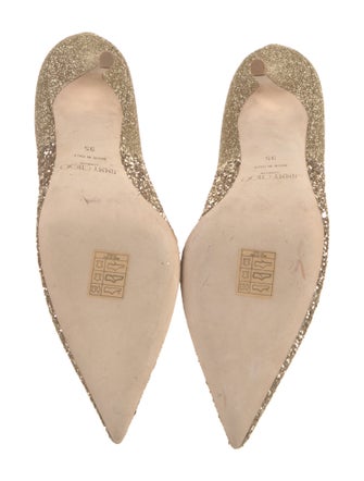 Jimmy Choo Glitter Glitter Accents Pumps