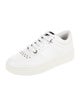 Jimmy Choo Leather Lasercut Accents Sneakers