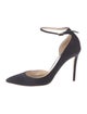 Jimmy Choo Suede D'Orsay Pumps