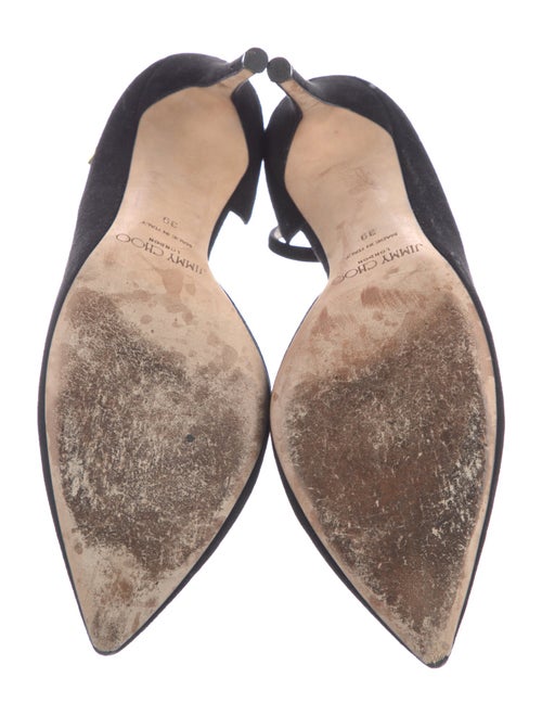 Jimmy Choo Suede D'Orsay Pumps