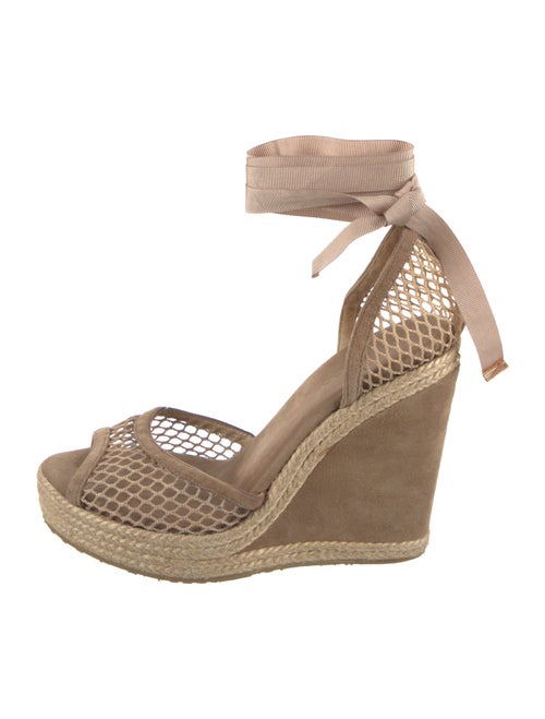 Jimmy Choo Suede Braided Accents Espadrilles
