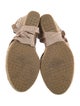 Jimmy Choo Suede Braided Accents Espadrilles