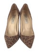 Jimmy Choo Suede Animal Print Pumps