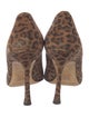Jimmy Choo Suede Animal Print Pumps