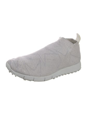 Jimmy Choo Glitter Accents Sneakers