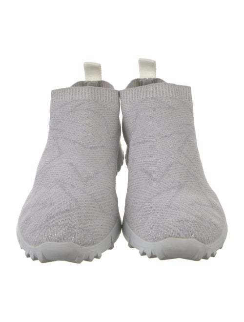 Jimmy Choo Glitter Accents Sneakers