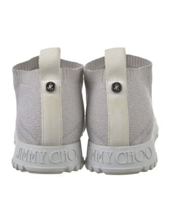 Jimmy Choo Glitter Accents Sneakers