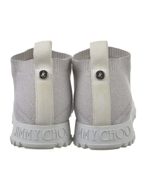 Jimmy Choo Glitter Accents Sneakers