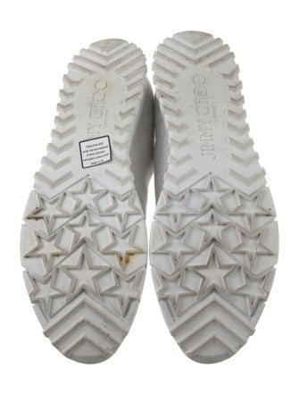 Jimmy Choo Glitter Accents Sneakers