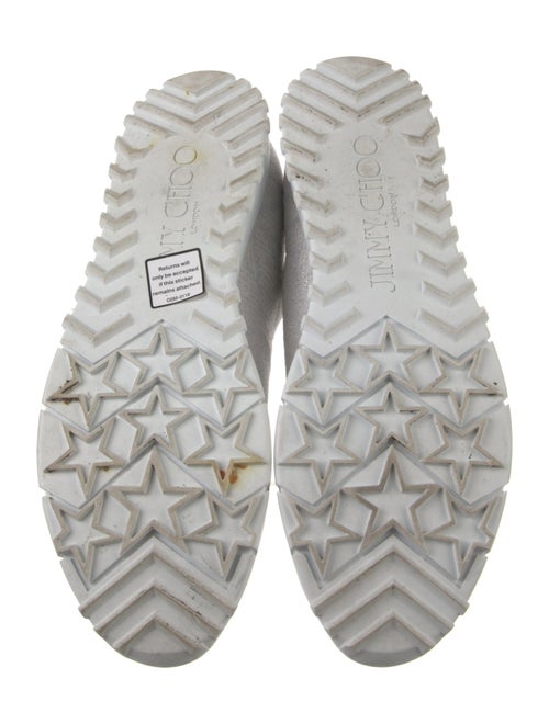 Jimmy Choo Glitter Accents Sneakers