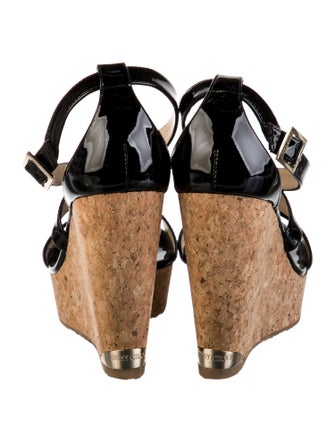 Jimmy Choo Patent Leather Sandals