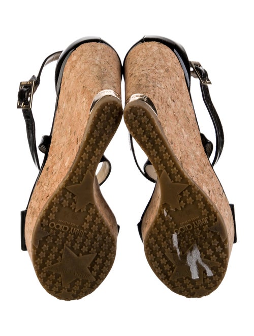 Jimmy Choo Patent Leather Sandals